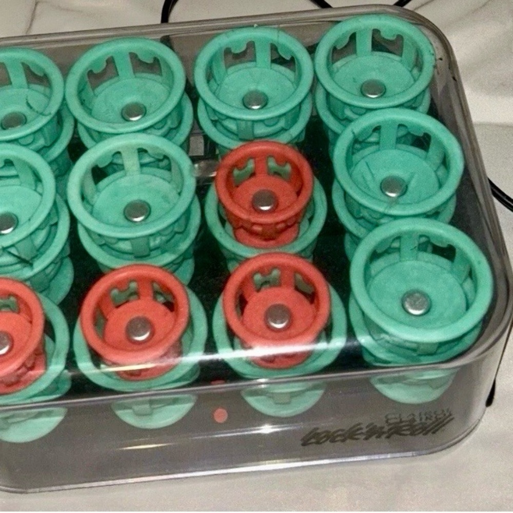 Vintage Clairol Lock 'N Roll Hair Roller Set